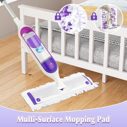 Hofosi 12 Pack Swiffer Power Mop Pad Replacement