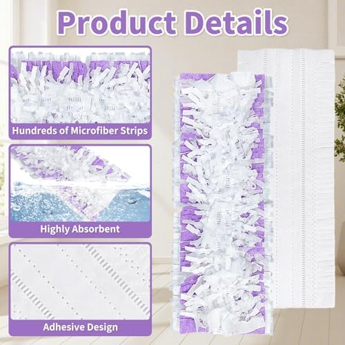 LOVECO 25 Count Power Mop Refills for Swiffer 1