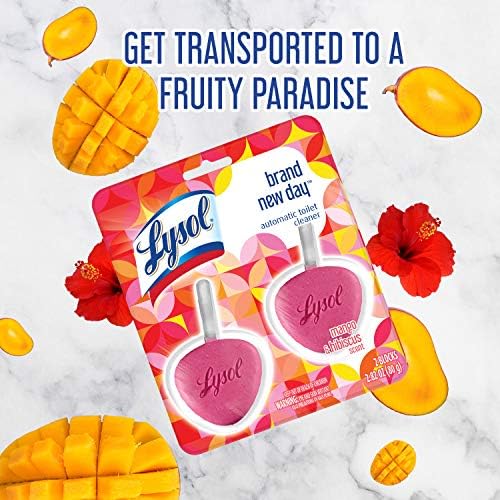 Lysol Toilet Bowl Cleaner Variety Pack with Mango Hibiscus