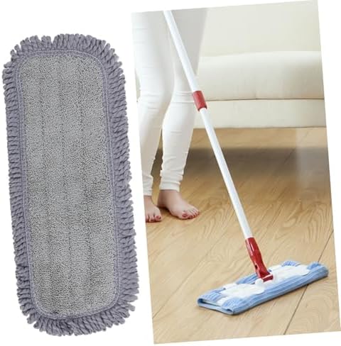 2pcs Microfiber Mop Pads Reusable for Floor Cleaning