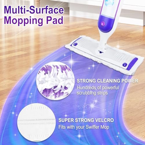 25 Pack Disposable Mopping Pads for Swiffer PowerMop