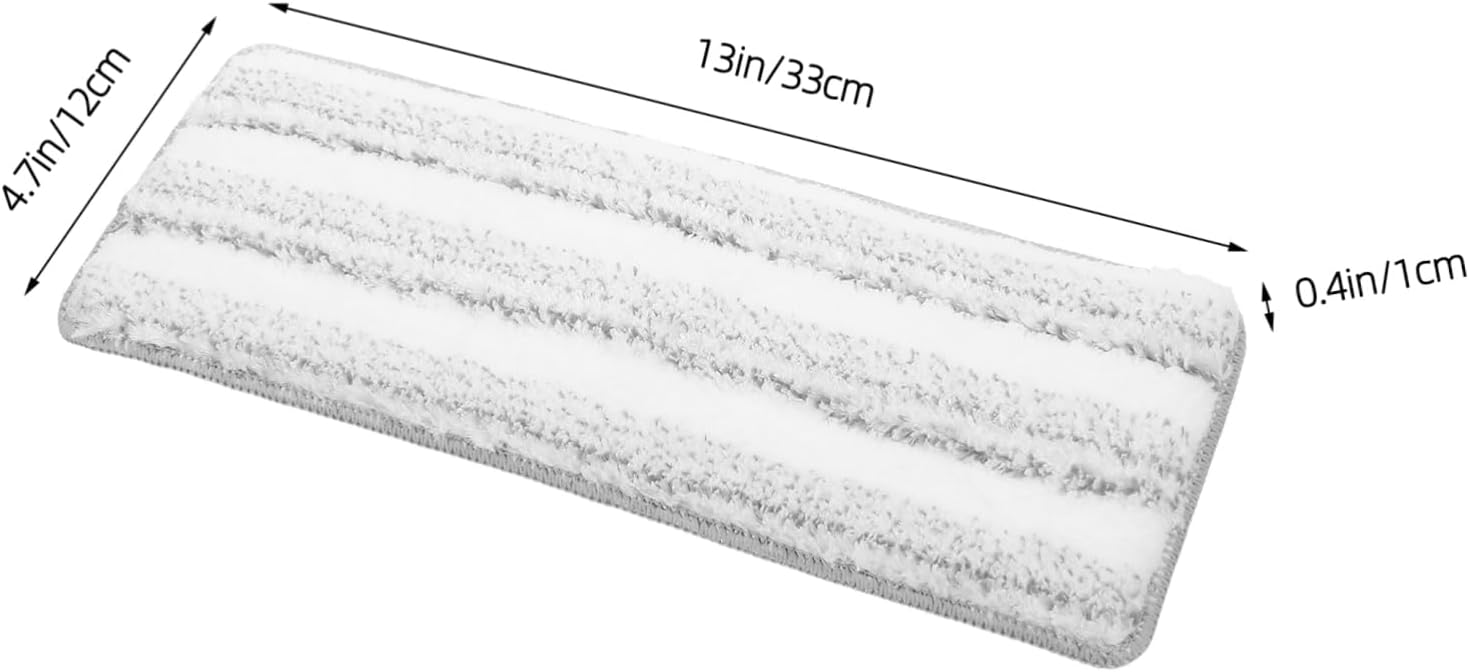 3pcs Thickened Microfiber Mop Pad Refills for Efficient Floor Cleaning