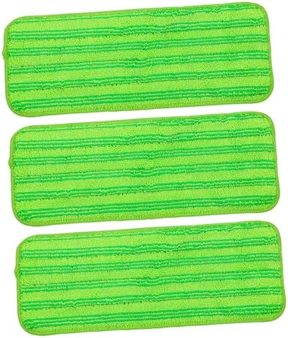 3pcs Reusable Microfiber Mop Refill Pads for Hardwood and Tile Floors