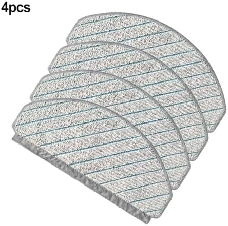 4 PCS Vacuum Cleaner Mop Cloths - Deebot Plus Compatible
