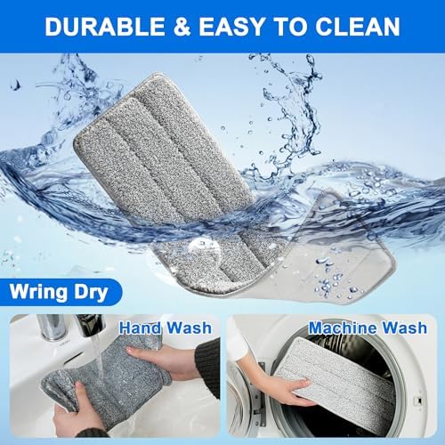 JOYMOOP Microfiber Mop Pads Replacement 6 Pack