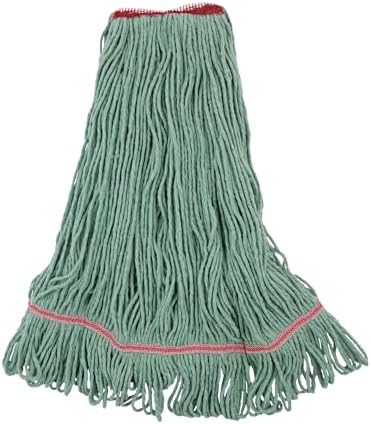 Boardwalk BWK503GNNB Premium Cotton Mop Head - Large Green 12Carton