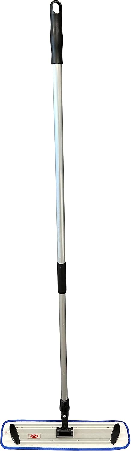 18 Microfiber Mop Pads - Hook and Loop Washable 12 Pack