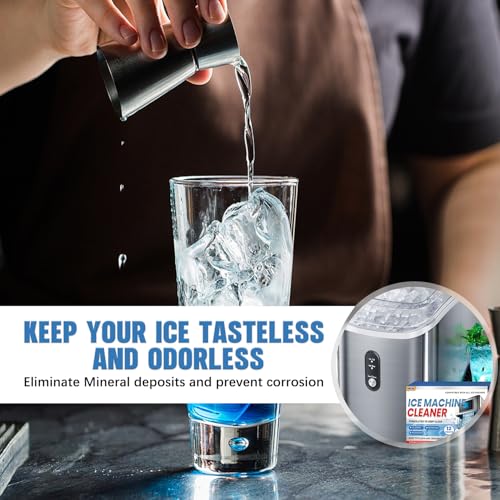 iaredon Ice Maker Descaler Cleaner Tablets 12 Count for All Ice Machines