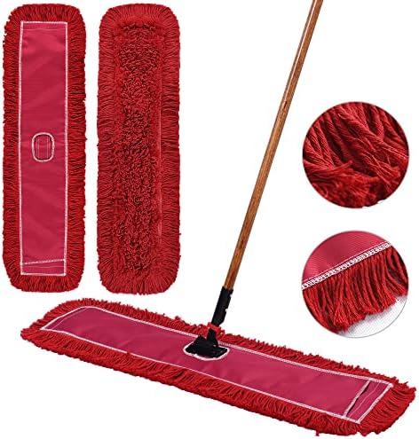 L Luke Supply Matthew 36 Dust Mop Refill 3 Pack Red