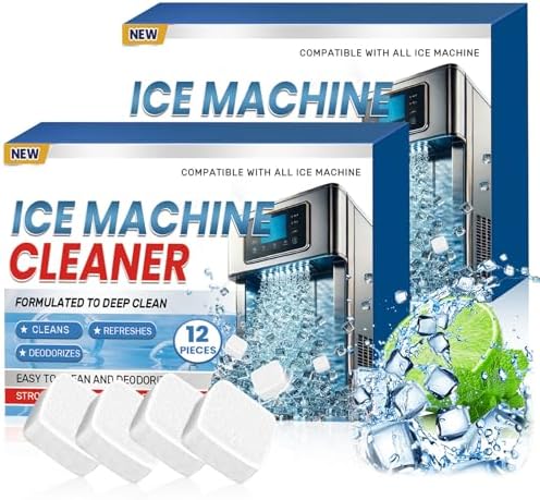 EHENiZ Ice Maker Descaler Cleaner Tablets 12 Pack
