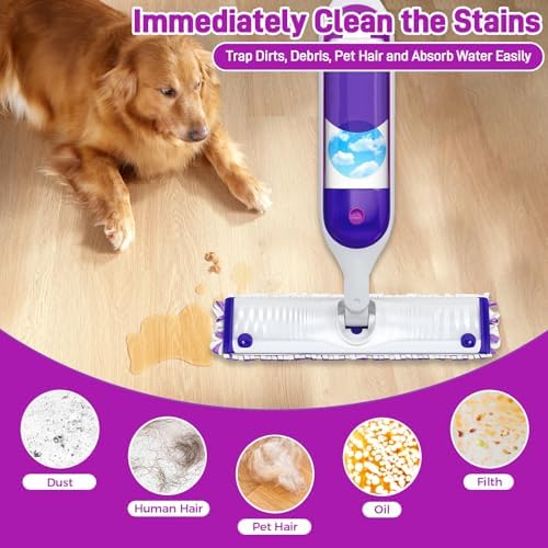20 Pack Power Mop Refills for Swiffer Compatible