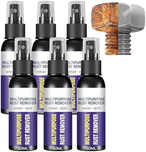 Homomdy Rust Remover Spray 6pcs Multipurpose