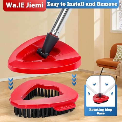 6 Pack Mop Replacement Heads for Oceda EasyWring 1-Tank System