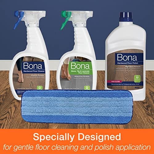 Bona Microfiber Cleaning Pad - 1 Pack Blue
