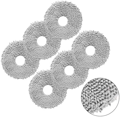 6 Pack Replacement Mop Pads for Xiao Jia 2C102CN Robot Vacuum