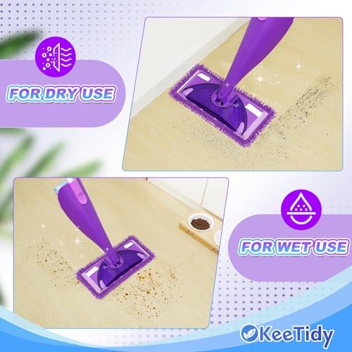 KeeTidy Wet Jet Pads 3 Pack for Swiffer WetJet