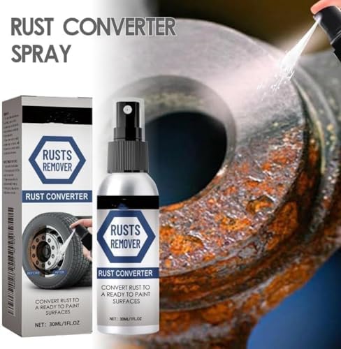 Jefuzh Rust Remover Spray for Metal Tools Cars and Chains