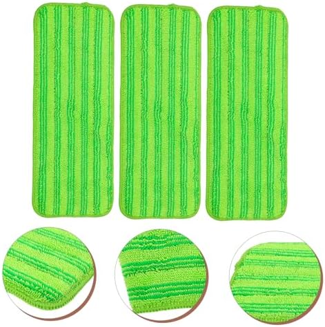 3pcs Microfiber Mop Replacement Pads for Hardwood and Tile Floors