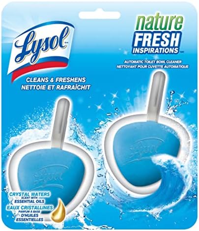 Lysol Automatic Toilet Cleaner 8 Weeks Supply Ocean Fresh Scent