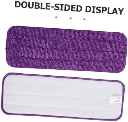 Minkissy 2Pcs Reusable Microfiber Mop Pads - High Absorbent Floor Cleaning Refills