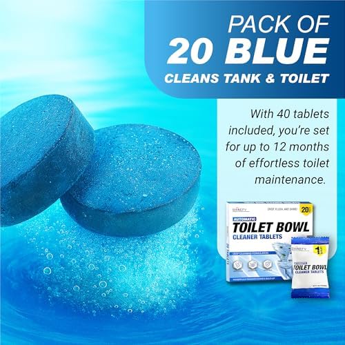 Shinefy Automatic Toilet Cleaner Tablets - 20 Tabs
