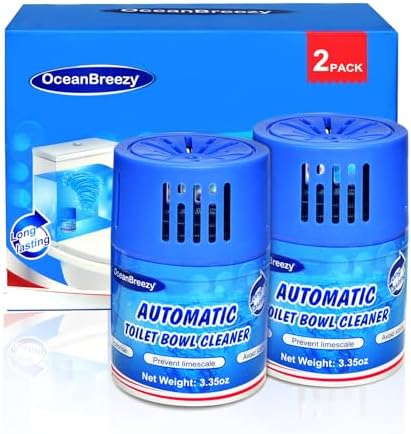 OceanBreezy Toilet Cleaner Tablets 2 Bottles