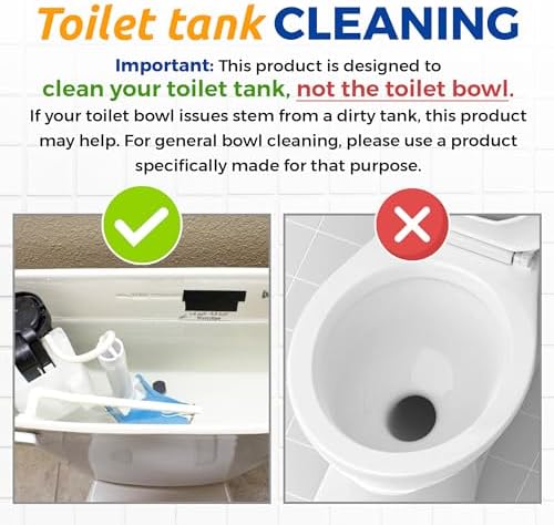 Bastion Toilet Tank Cleaner - 6 x 8oz Single Use Packets