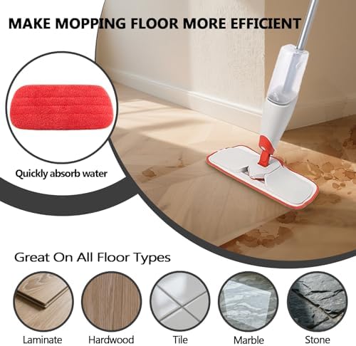 SunDiss 2 Pack Replacement Heads for OXO Good Grips Microfiber Spray Mop