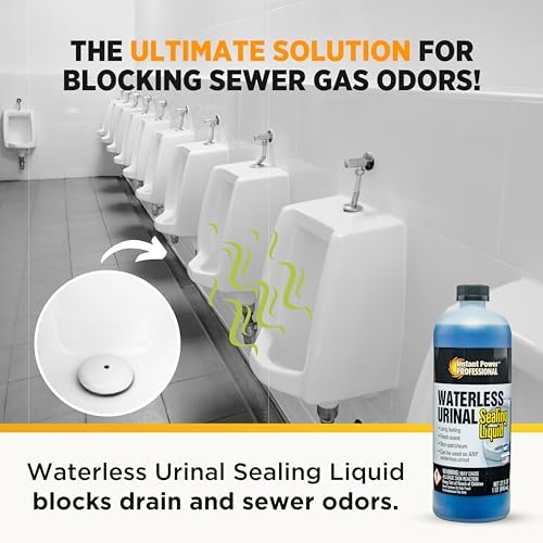 Instant Power Waterless Urinal Sealing Liquid - 32 Fl Oz