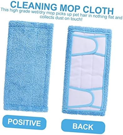 FRCOLOR Microfiber Mop Replacement Pad - Reusable Washable and Durable