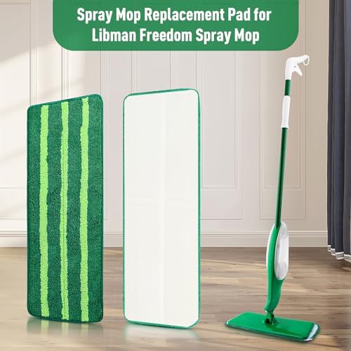 NIXOOT 3 Pack Mop Refills for Libman Freedom Spray Mop