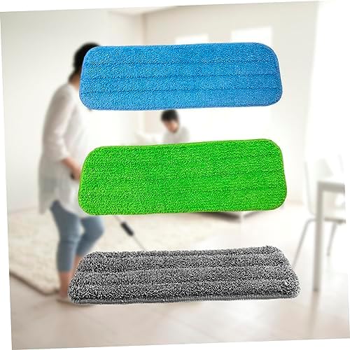 PACKOVE 3Pcs Water Spraying Mop Cloth Replacement