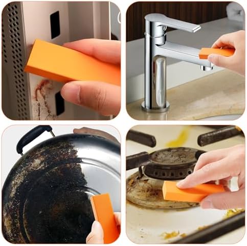8Pcs Reusable Stainless Steel Stain Remover