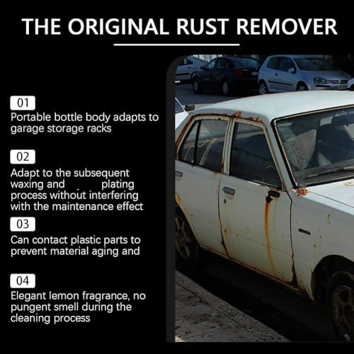 Fast-Acting Rust Remover Spray 3PCS for Tools and Surfaces