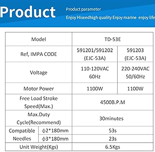 JINGEDD 1100W Electric Needle Derusting Gun