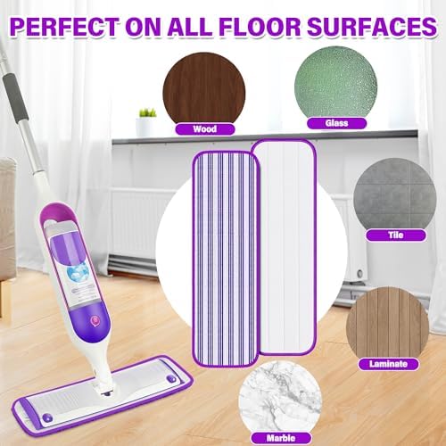 20 Pack Reusable Mop Pads for Swiffer PowerMop 1