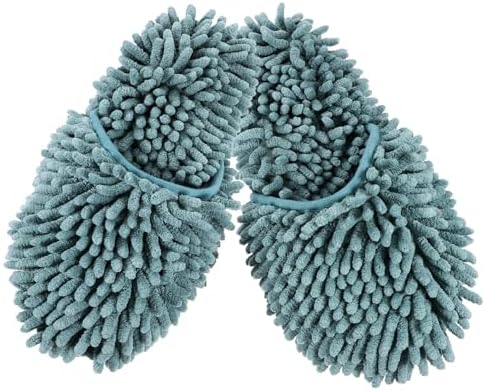 Fluffy Reusable Mopping Slippers for Women