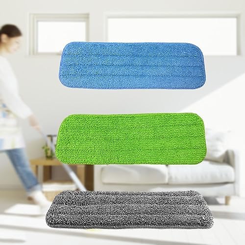 CALLARON 3Pcs Water Spraying Mop Cloth Replacement Set