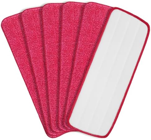 46 Pack Microfiber Mop Pads for Rubbermaid Reveal Spray Mop