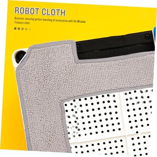 4Pcs Window Cleaning Mop Cloths for Robot Cleaner