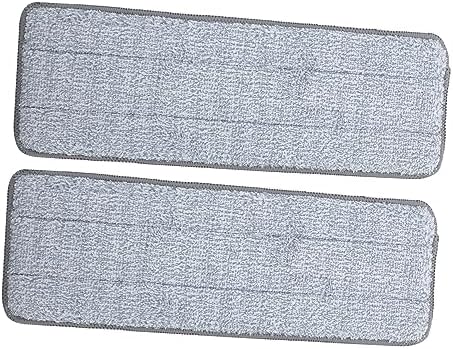 2pcs Microfiber Mop Pads for Wet Dry Cleaning 1