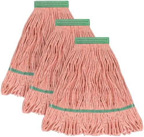 L Luke Supply Matthew Heavy Duty Mop Head Replacement - Pack of 3