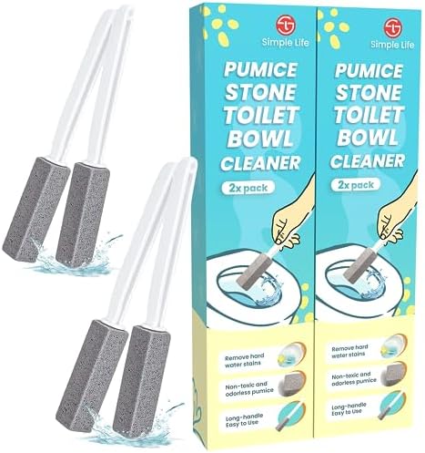 Simple Life Pumice Stone Toilet Cleaner 4 Pack