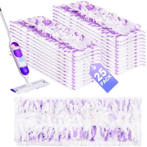 Kamitaly 25 Count Swiffer Power Mop Refill Pads