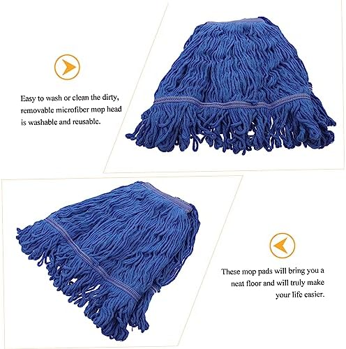 Heavy Duty Cotton Mop Head Replacement for Home and Commercial Use