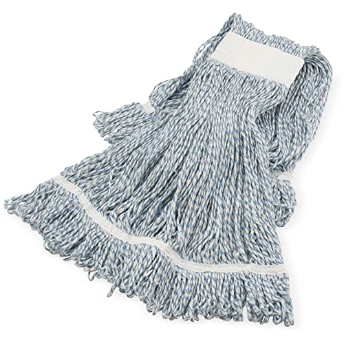 CARLISLE SPARTA Loop Commercial Mop Head 24 4-Ply Blue