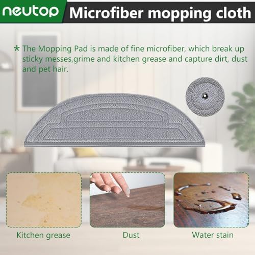 Neutop Pad Refill for Roborock S8 MaxV Ultra