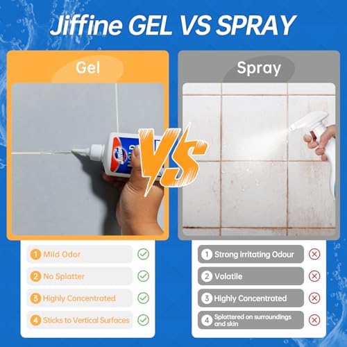 Jiffine Mold Stain Remover Gel 8 Fl Oz 1
