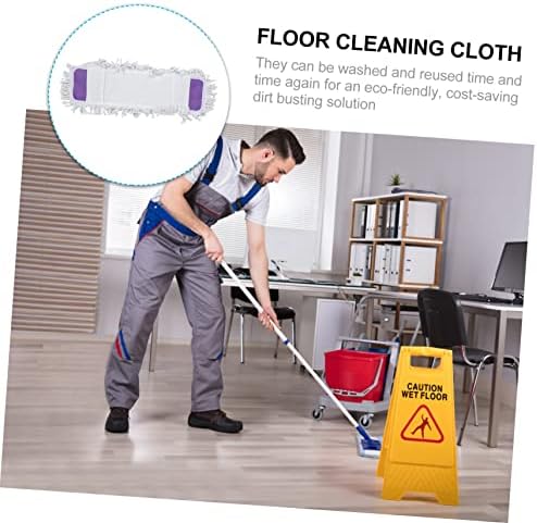 CALLARON Reusable Cotton Mopping Pads for All Hard Floors