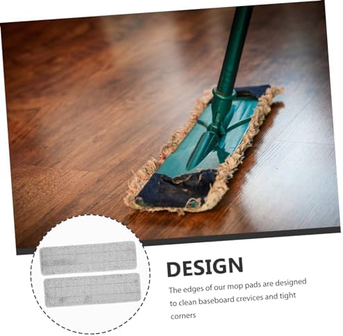 CALLARON Reusable Mop Pads 2 Pcs for Home Office Cleaning